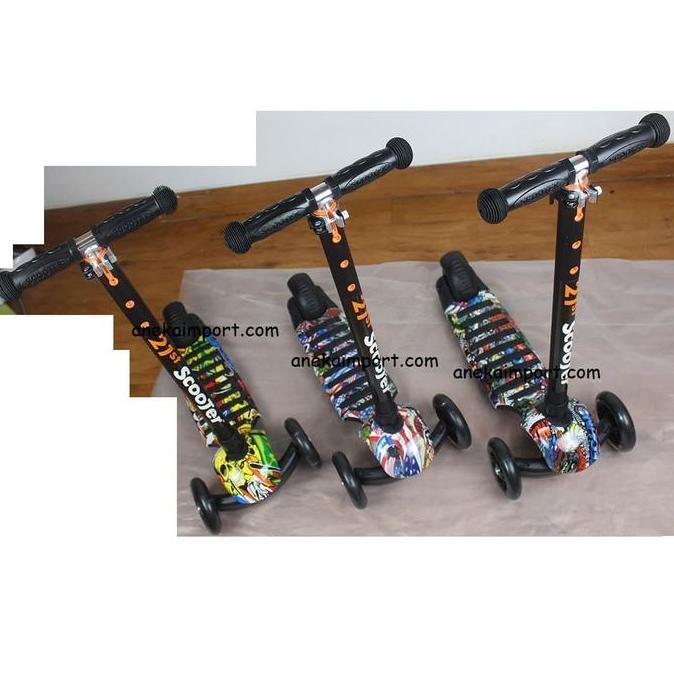 Scooter anak otoped, skuter anak motif, Mainan Skuter otopet