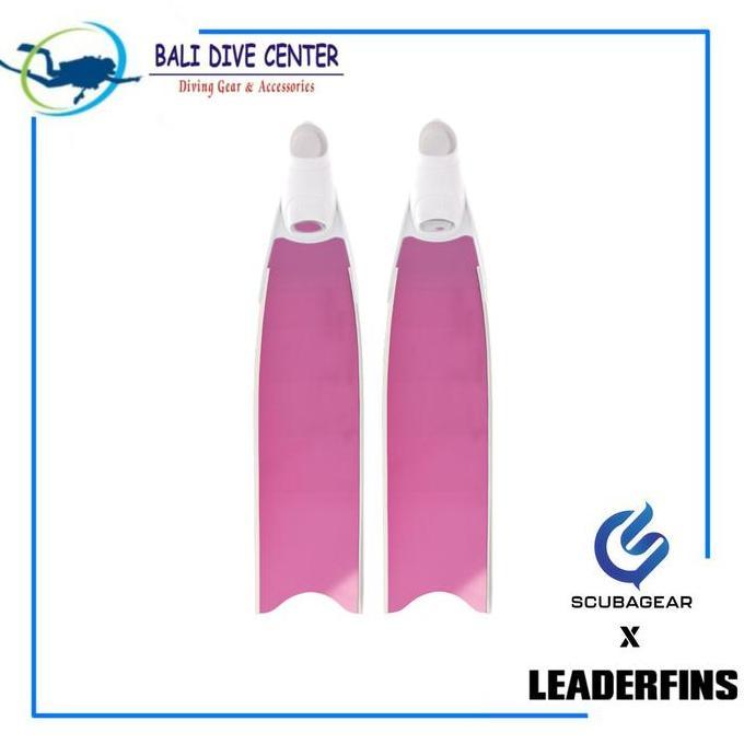 TERBARU - Long Fins Fiberglass Pink - Freediving & Spearfishing