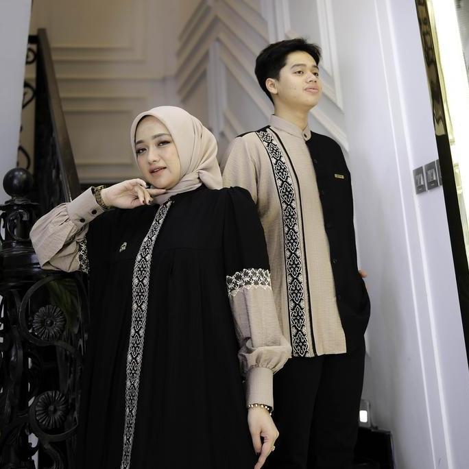 Gwenza - Asyiqa Couple Gamis Koko - Muslim Wanita