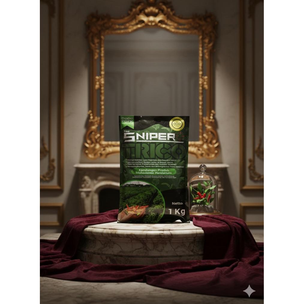 Bisa Cod Tricosniper 1Kg Trichoderma Harzianum + Pgpr (Pengendali Jamur Fusarium Dan Antraknosa) ><