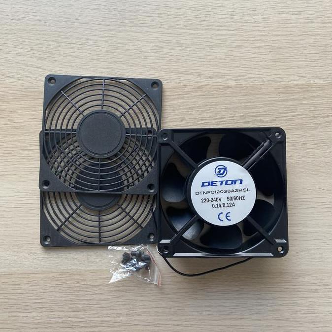 TERMURAH - Kipas Angin AC FAN 12x12 cm DETON