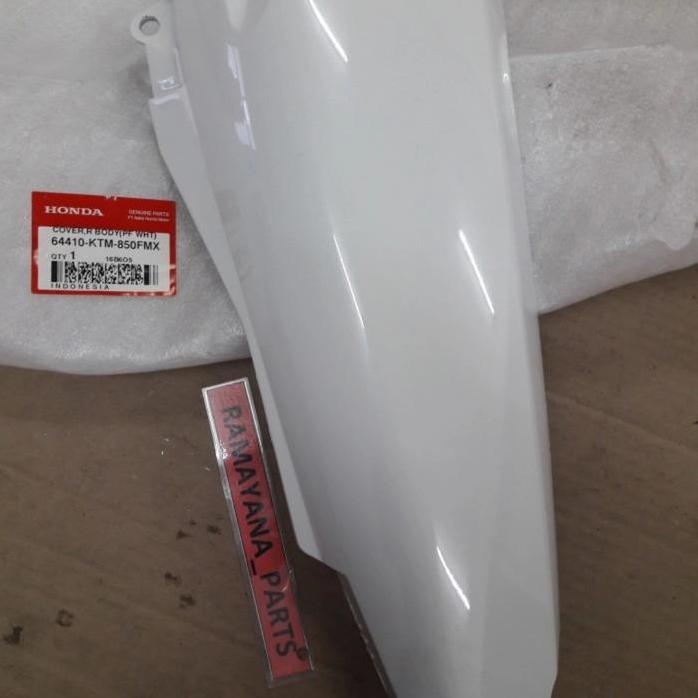 READY STOCK COVER KANAN PUTIH SUPRA X 125 64410KTM850FMX