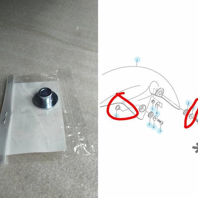 RING BOSH SPAKBOR DEPAN SPACER FRONT FENDER SUZUKI GSX R S BANDIT SGP