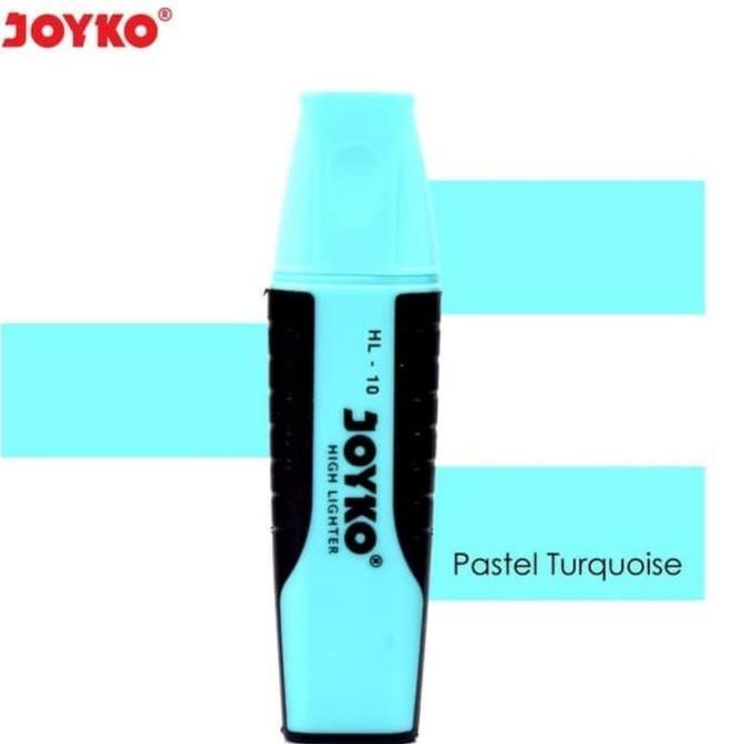 PROMO TERBATAS HIGHLIGHTER JOYKO PASTEL TURQUOISE HL10/PENANDA/HIGHLITER PASTEL JOYKO JAMINAN ORI