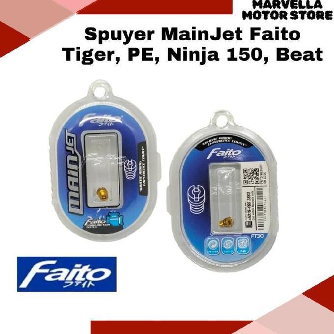 PROMO SPUYER MAIN JET FAITO TIGER KARBURATOR PE NINJA 150 BEAT HARGA MURAH