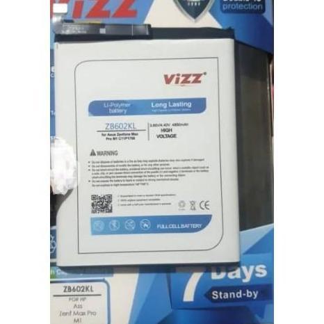 Baterai Vizz ASUS ZENFONE MAX PRO C11P1706 M1