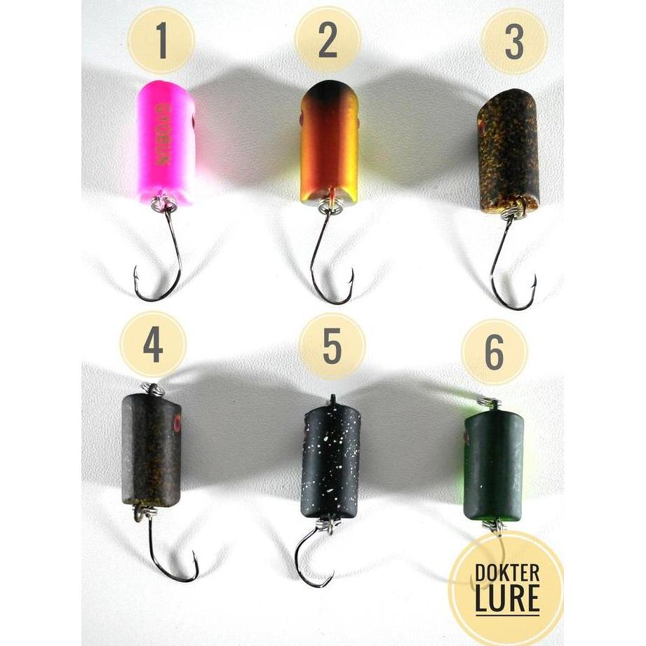 Lure Popper LUSHAZER Mini Popper 3gr/ 2cm Ultralight Casting