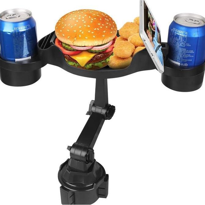HARGA TERBAIK - Nampan Mobil Phone Holder Car Tray Cup Organizer Meja makan