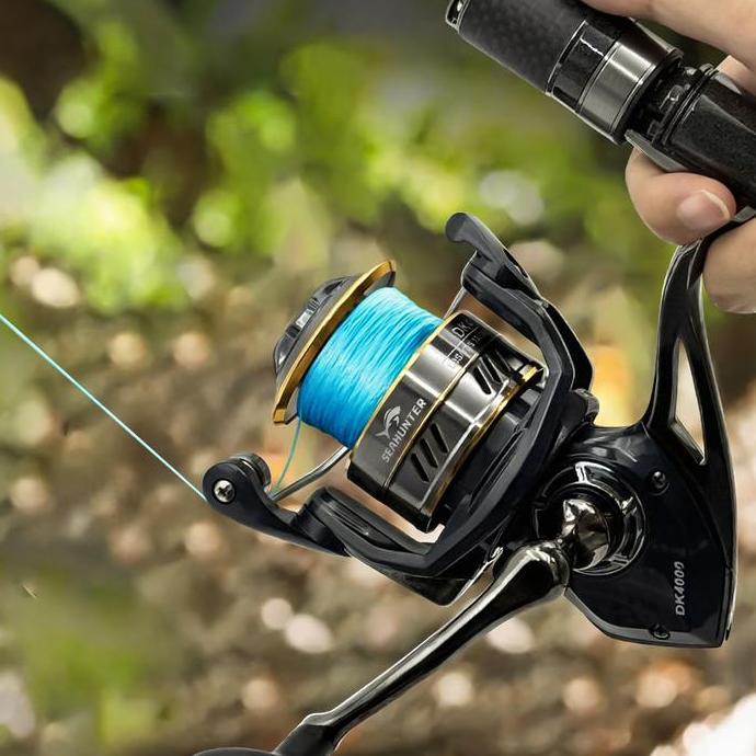 SEAHUNTER Joran Pancing 1 Set : Spinning Joran+Reel+PE X8 150M Senar + Lure set box 26pcs murah Comb