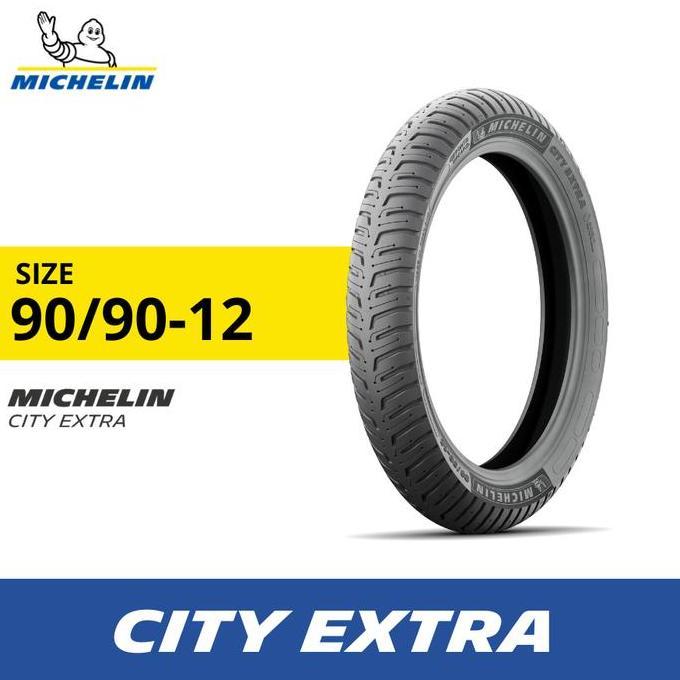 HEMAT BANGET - Michelin Ban Motor City Extra 90-90 Ring 12 - Ban Tubeless