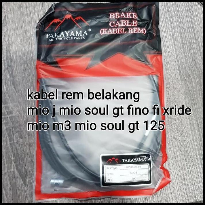 DISKON KABEL REM BELAKANG MIO M3 KABEL REM MIO SOUL GT 125 FINO 125 MIO Z 