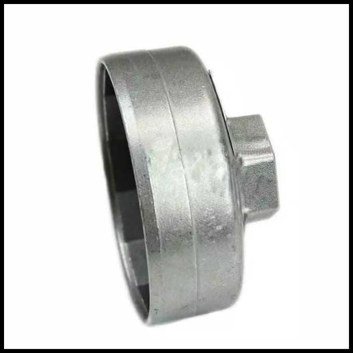 TERBARU KUNCI FILTER OLI KUNCI OLI FILTER MANGKOK ALUMUNIUM ALLOY 64 MM 