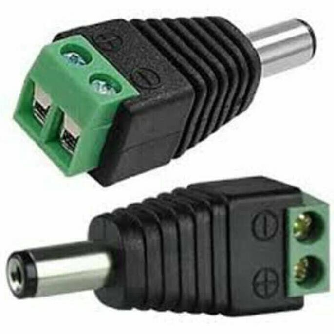 JACK JEK JAK DC MALE / JANTAN / COWO KONEKTOR DC / TERMINAL JACK ADAPTOR DC PROMO TERBATAS