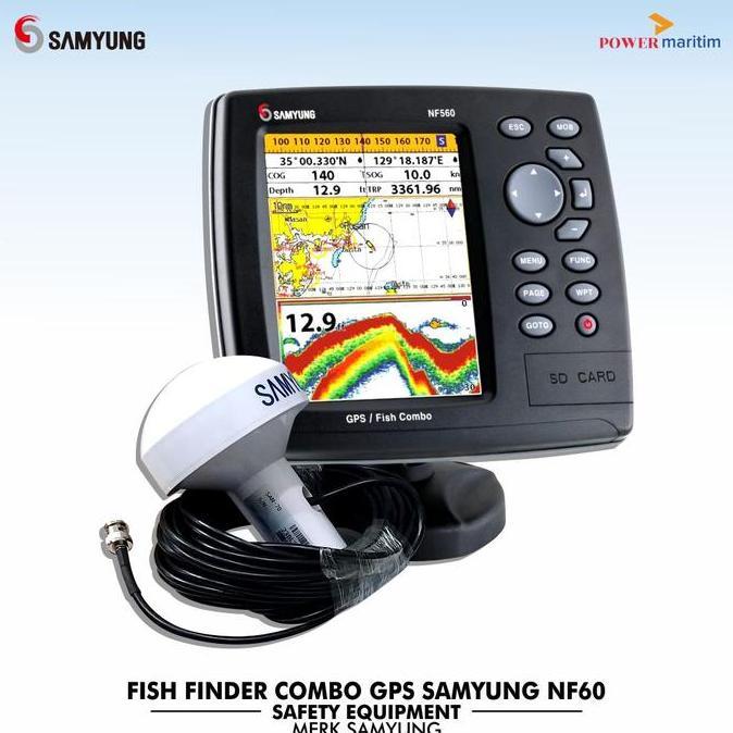 Samyung NF560 GPS Fish Finder Chartplotter Sounder Alat Navigasi Untuk Kapal