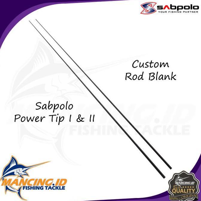Sabpolo Custom Blank POWER TIP I & II Rod Jigging Laut Carbon Hollow