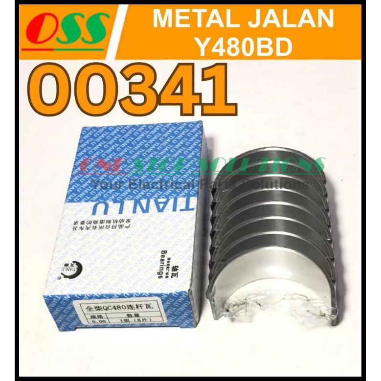 TERBARU METAL JALAN CON ROD BEARING STD Y480BD WEIFANG KOFO RICARDO 1 SET ENGINE 