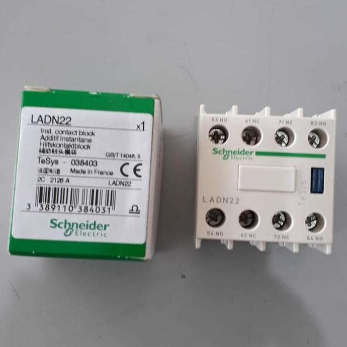 Murah Auxiliary Contact Ladn 22 Schneider Auxiliary Kontak Ladn22