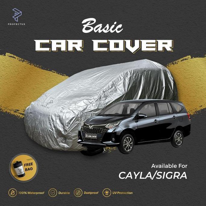 SUPER DEAL - Body Cover Mobil  / Sarung Mobil Calya Sigra PROFECTUS Basic