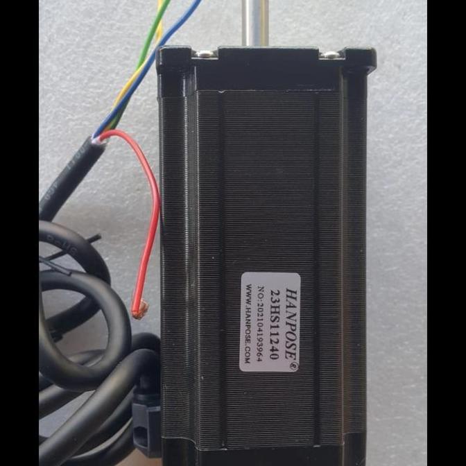 Motor Nema 23 as 8mm torsi 30kg.cm 23HS112400 nema 23 hanpose nema23