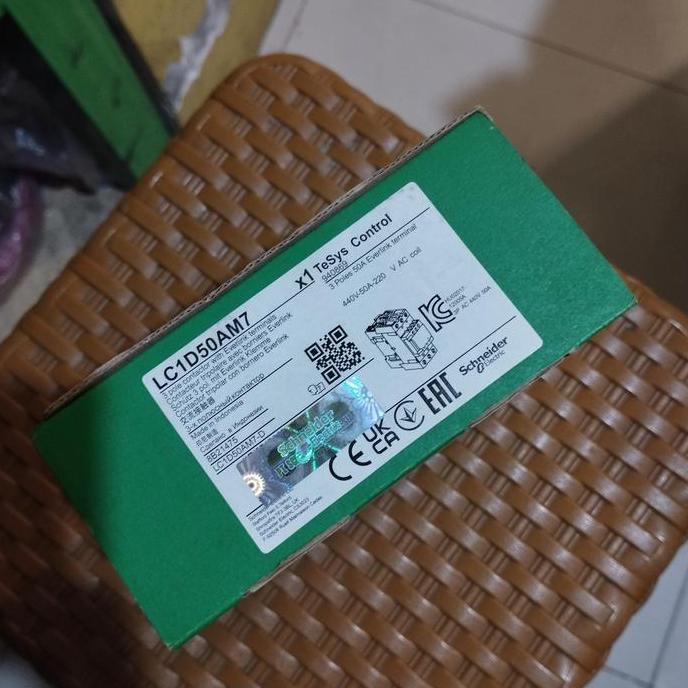 Grosir Kontaktor Schneider Lc1D50Am7 80A 220V Lc1D50A Lc1D50