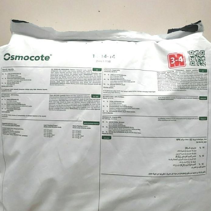 Osmocote 14 14 14 Pupuk Slow Release Fertilizer 25Kg