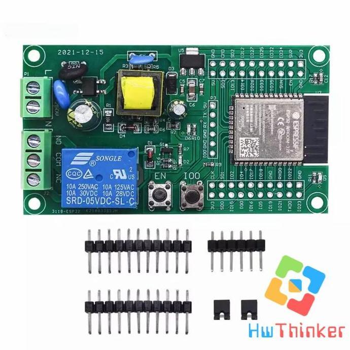 Promo Modul Relay Wifi Esp32 Bluetooth Esp32-Wroom Ac Power