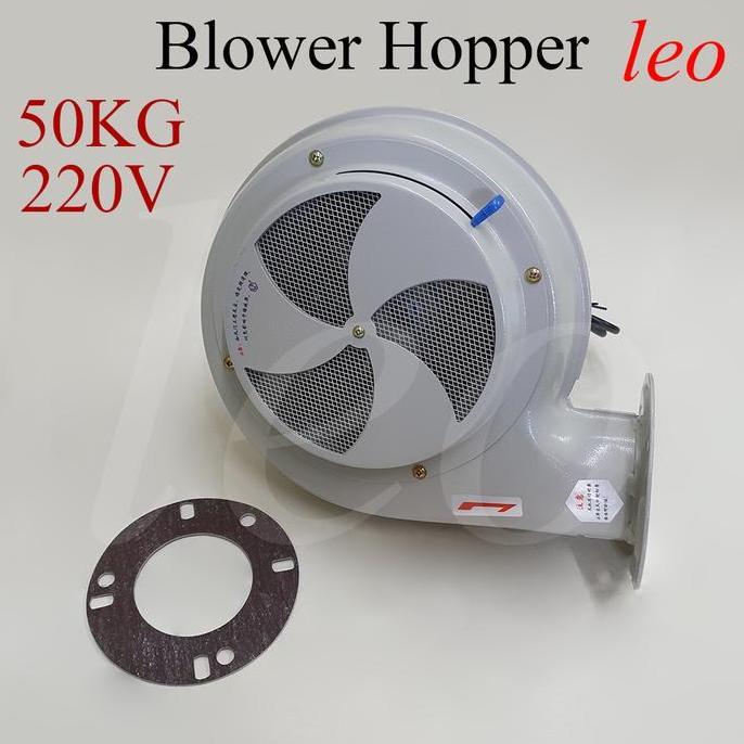 Blower Hopper 50KG 220V 120mm Keong Fan Kipas