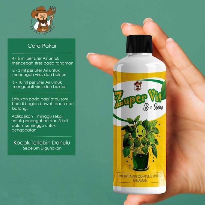 Zuper Vit 100ml Multivitamin B-1 Anti Stres Tanaman