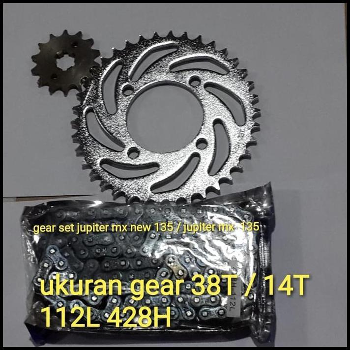 TERBARU GEAR SET JUPITER MX GOLD BAJA