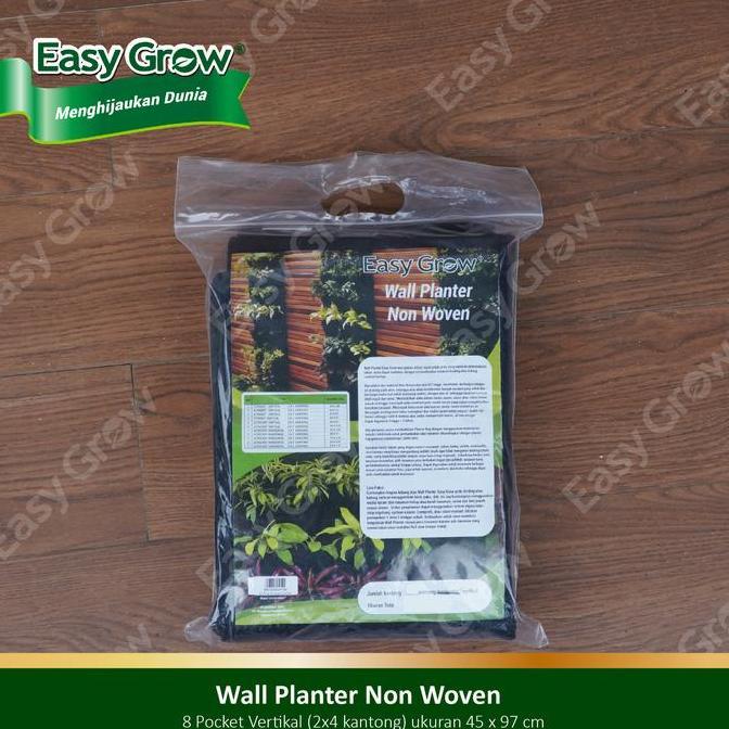 Wall Planter Easy Grow non woven 8 pocket Vertical