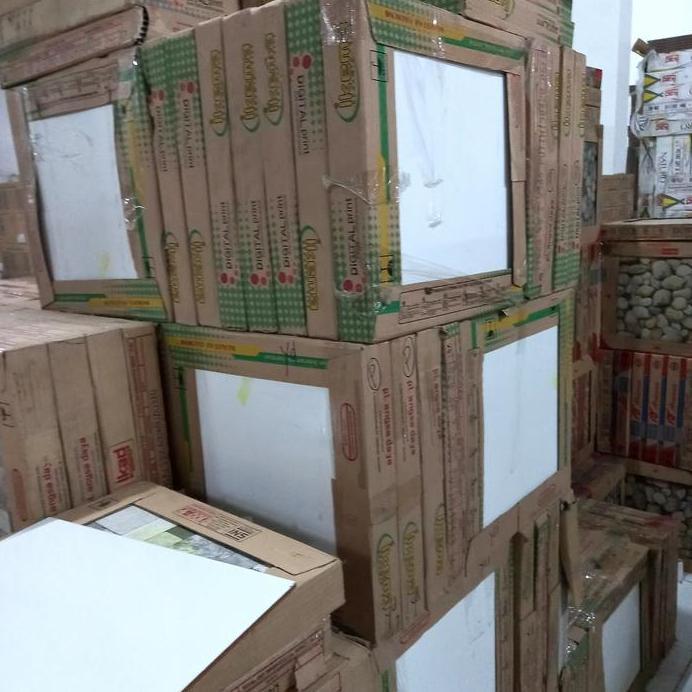 KERAMIK 40X40 PUTIH KW 1 IKAD IKEMA