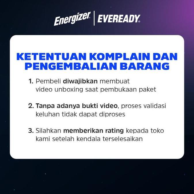 Enju- Baterai Energizer Alkaline Max Plus Aa Bp2
