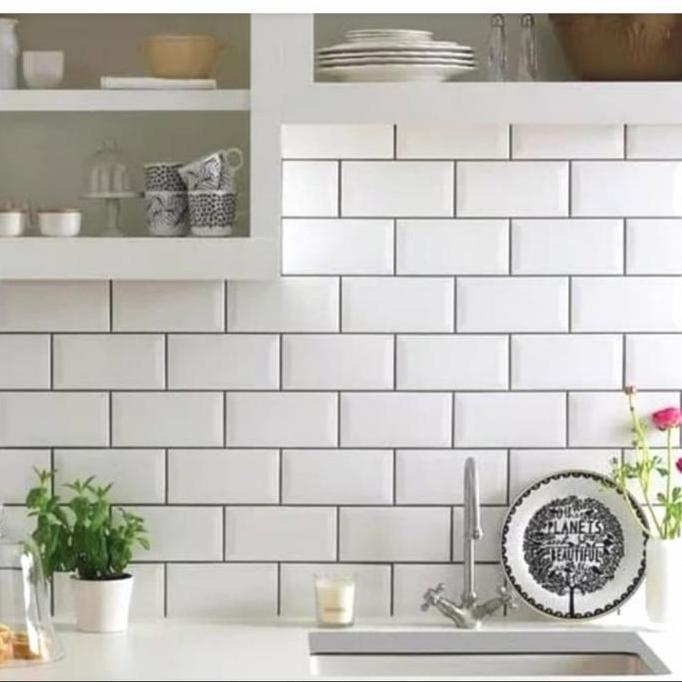 KERAMIK BEVEL - KERAMIK DINDING 10X20 - KERAMIK DINDING DAPUR