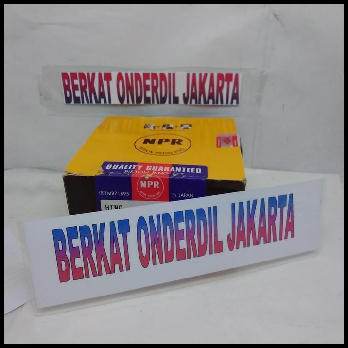 TERLARIS RING PISTON ISUZU C190'OEM-STD YDI-10095ZZ "NPR"JAPAN