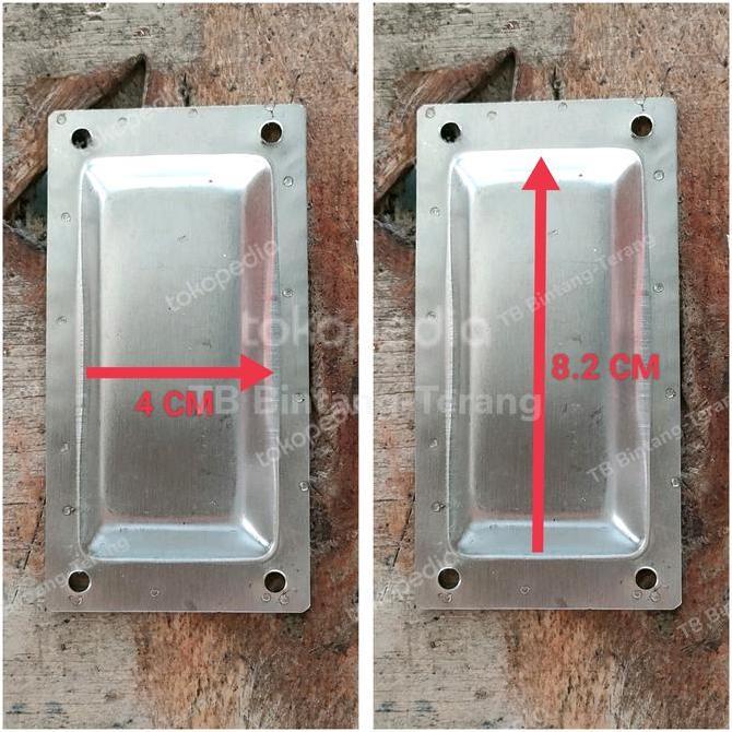 GAGANG TARIKAN PINTU GESER SLIDING DOOR LEMARI LACI PERSEGI STAINLESS