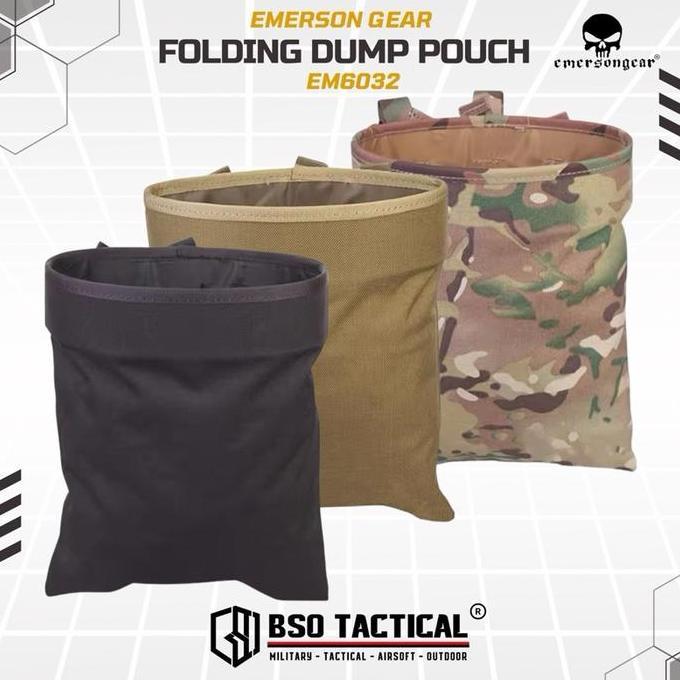 Emerson Gear Tactical Dump Pouch Emerson Bag 1000D Cordura EM6032 Multifungsi