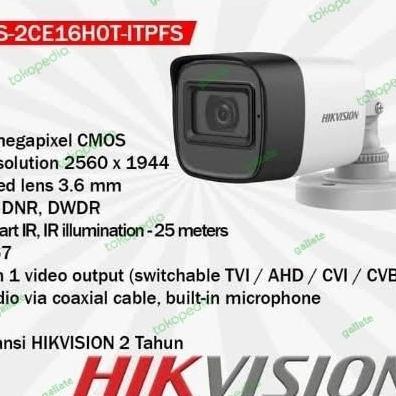 Sale Paket Cctv 8 Ch 5 Kamera 5Mp Hikvision Paket Hikvision 8 Channel 5Mp