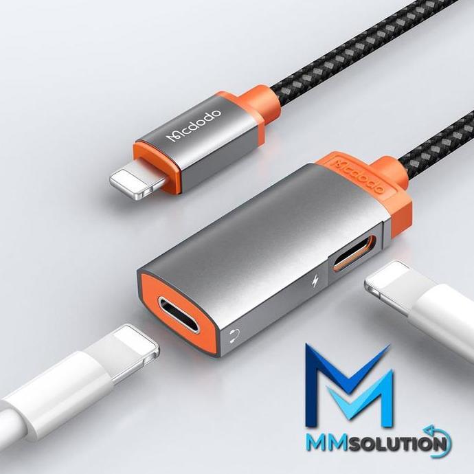 MCDODO CA-0490 Splitter Lightning to Dual Lightning Music -