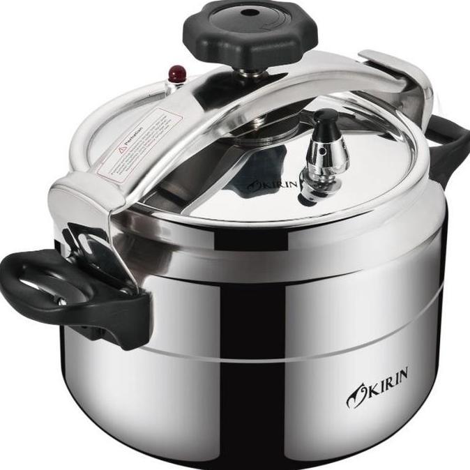Kirin KPC-200 Panci Presto 20 Liter Silver - Pressure Cooker Aluminium Tebal