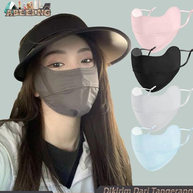 SYAUBAN Masker Anti UV Masker Wajah Anti UV UPF50+ Masker UV Protection