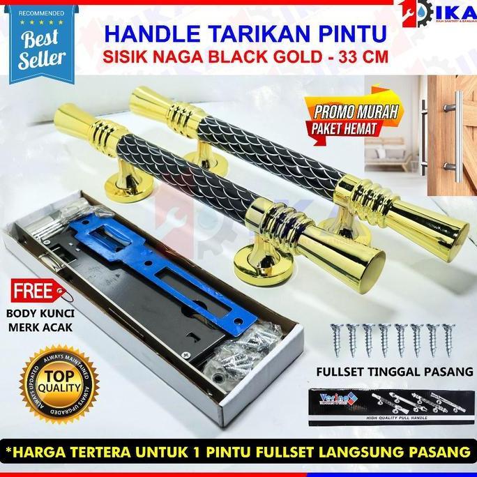 REVOSHOP handle pintu rumah 33cm gagang Kupu Tarung tarikan pintu lemari laci handle  kamar mandi mu