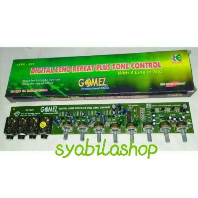 KIT ECHO DIGITAL REPEAT PLUS TONE CONTROL GOMES DIGITAL ECHO