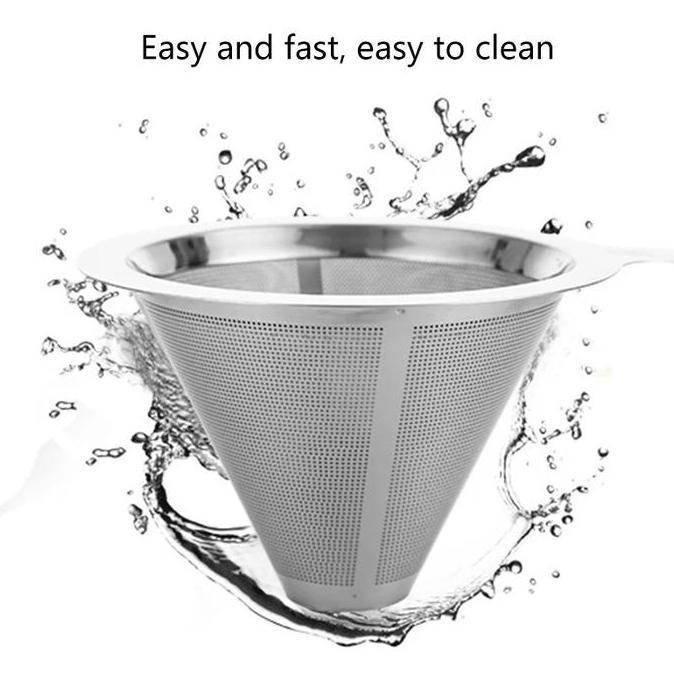 V60 Dripper Stainless Steel