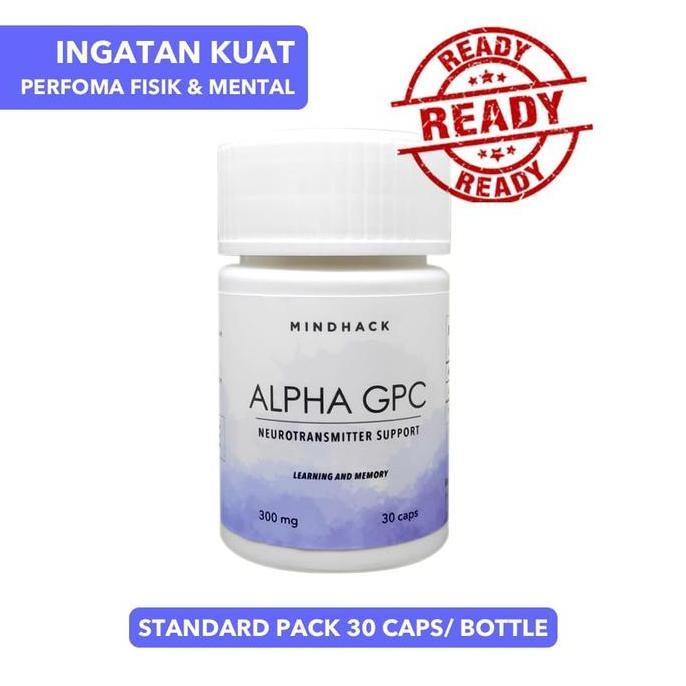 Bitamin- Alpha Gpc - Suplemen Obat Otak Choline Nootropics Pintar Cdp