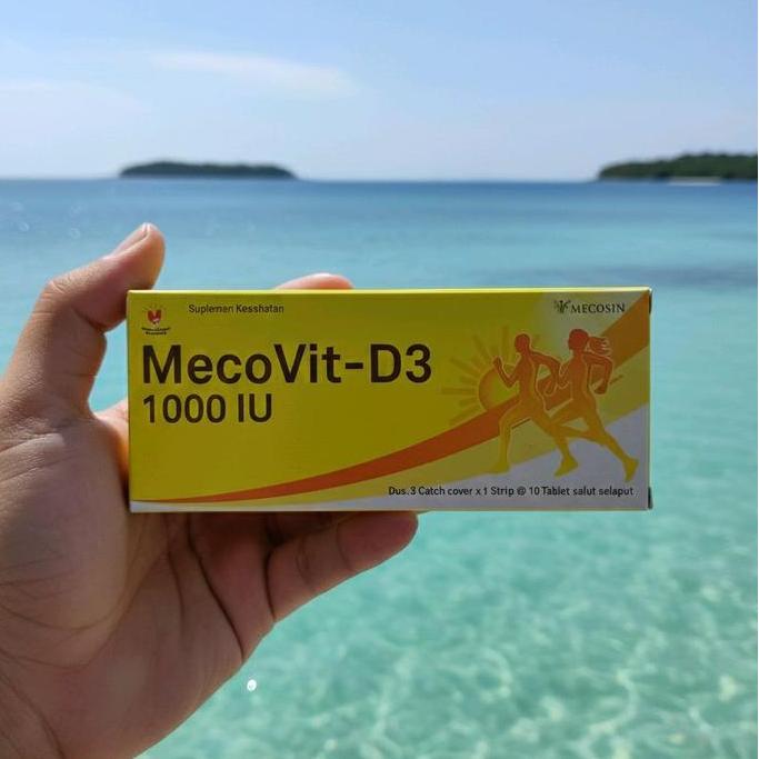 Bitamin- Mecovit D3 / Vitamin D3 1000Iu Perbok