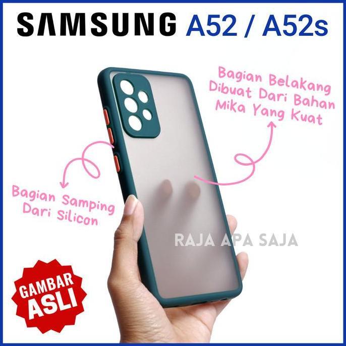 Soft Case Samsung A52 Silicon Softcase A 52 Mika Hardcase Silikon Doff