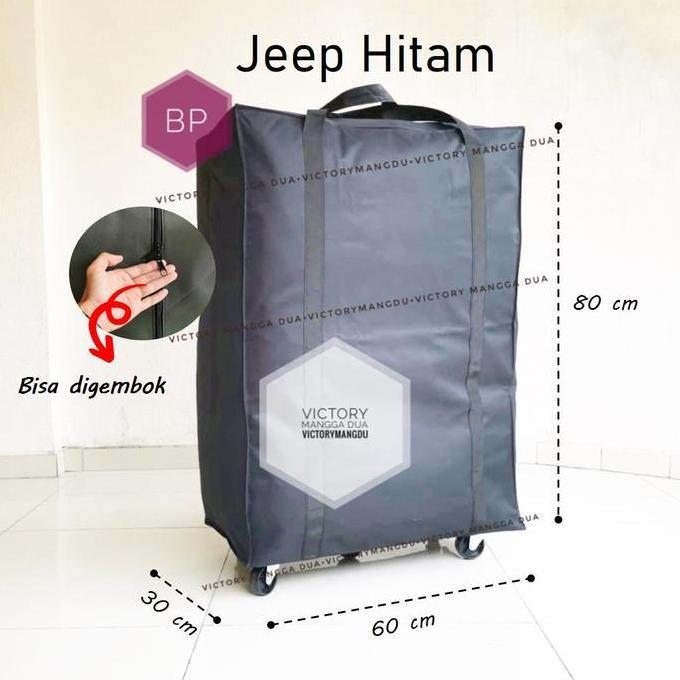 Grosir Tas Travel Camping Barang (Bp) Belanja Roda 4 Lipat Troli Foldabletote