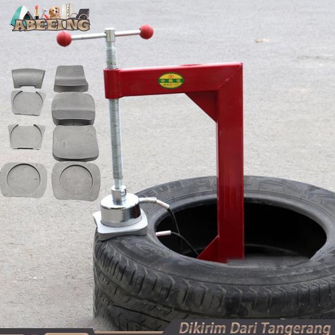 SYAUBAN Alat Tambal Ban Listrik Dua Tungku Mesin Kompor Tambal Ban Listrik