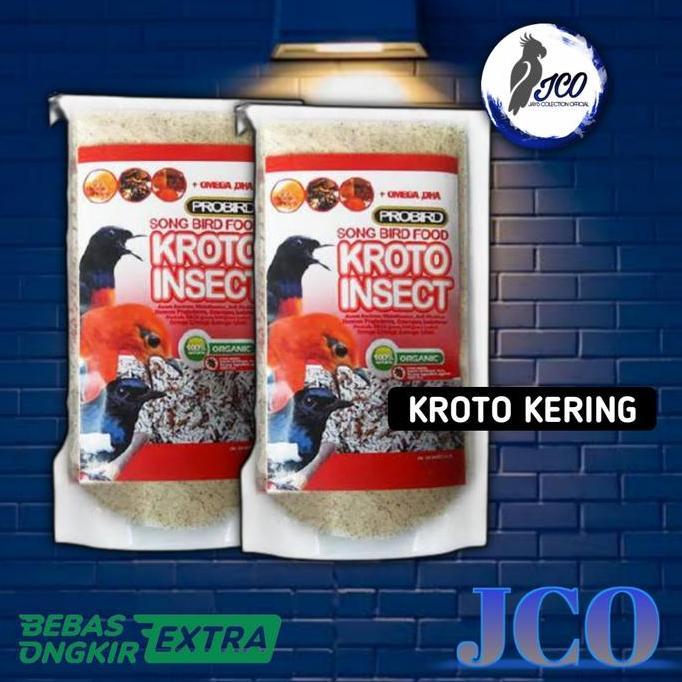 Dbutsu- Pakan Burung Murai Kacer Kroto Insect Pakan Burung Kroto Insect