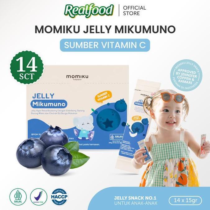Kenk- Realfood Momiku Jelly Mikumuno | Jelly Dengan Sarang Burung Walet | Vitamin Jelly Peningkat Im